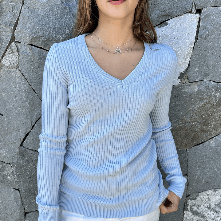 Sweater Cuello V 15
