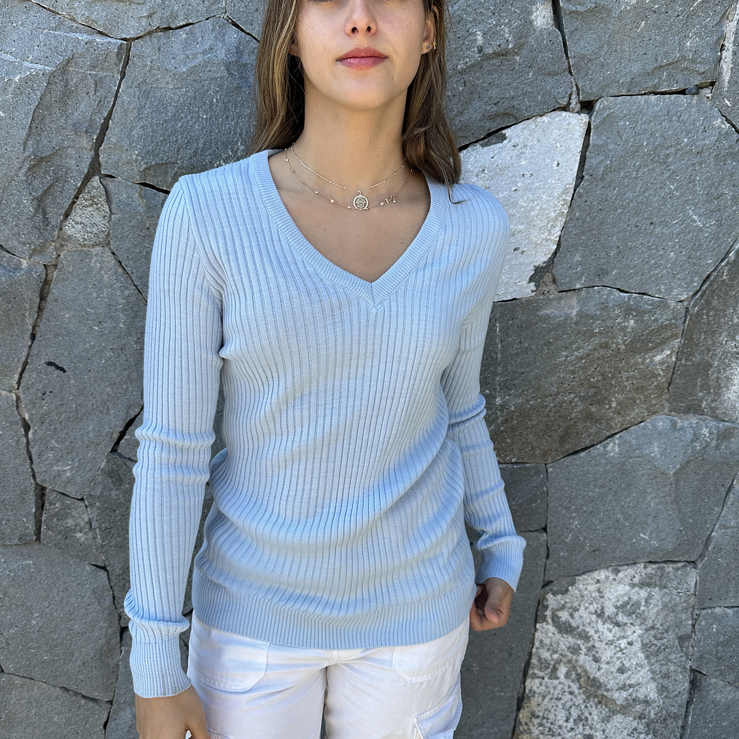 Sweater Cuello V 17