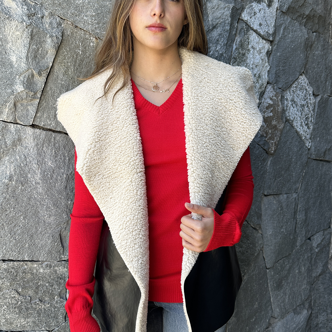 Chaqueta sin Mangas de Chicorro 1