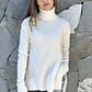 Sweater Largo Cuello Tortuga Asimetrico - Miniatura 12