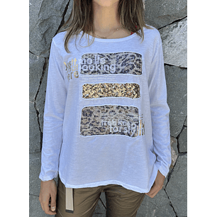 POLERA MANGA LARGA LENTEJUELAS 