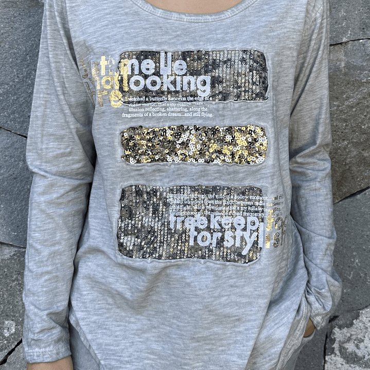 POLERA MANGA LARGA LENTEJUELAS  4