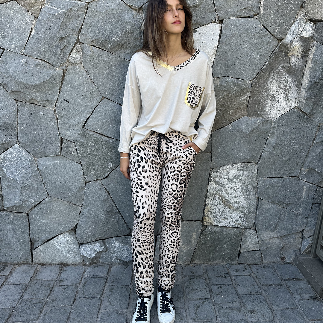 POLERA MANGA LARGA FOLIA/ANIMAL 3