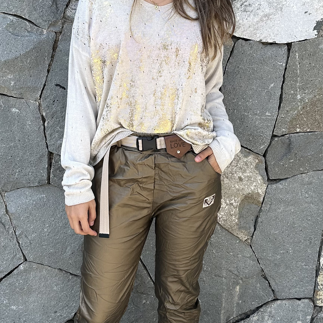 JOGGER PU Y CINTURON  2