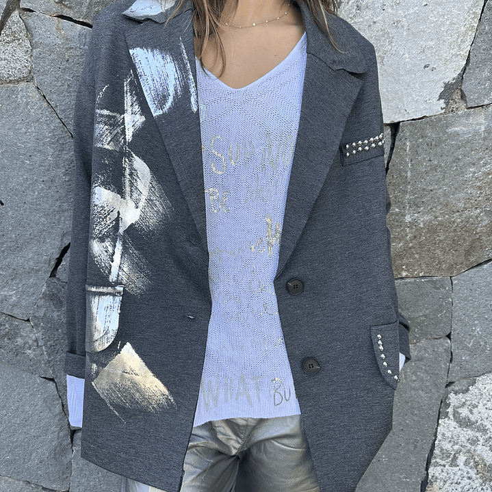 BLAZER FOLIA Y TACHAS  5