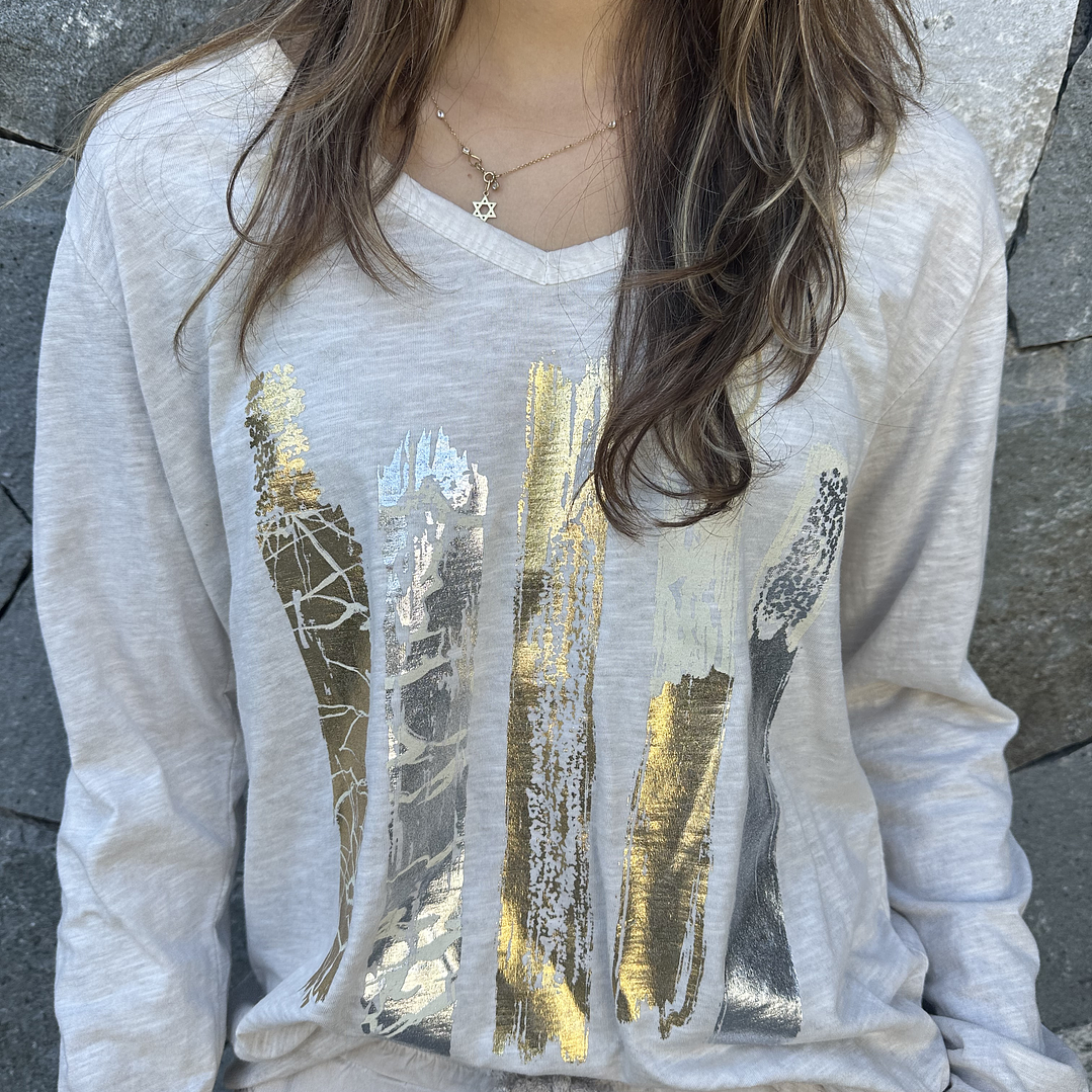 POLERA MANGA LARGA FOLIA  1