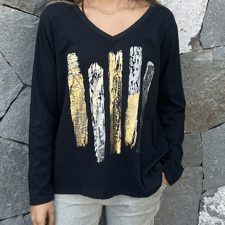 POLERA MANGA LARGA FOLIA  5