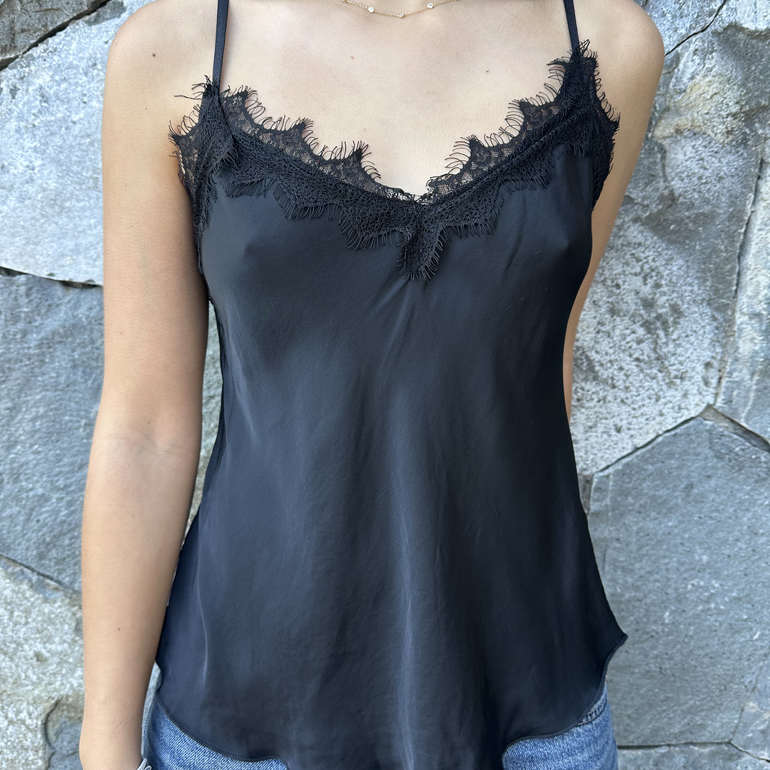 TOP SEDA Y ENCAJE  1