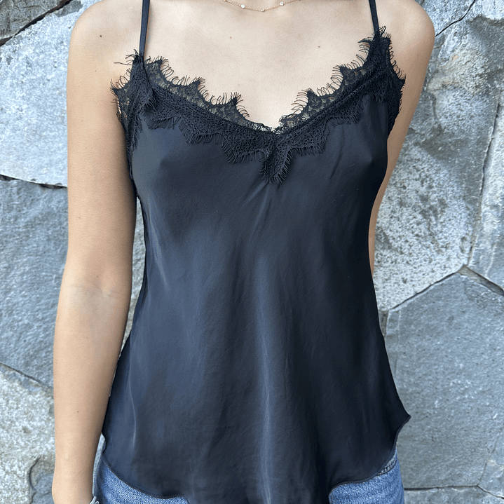 TOP SEDA Y ENCAJE  1