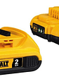 Pack 2 Baterías Dewalt Ion-li 20v Max 2.0ah DCB203 - Miniatura 1