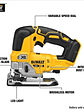 Sierra Caladora Dewalt Xr Dcs334b - Miniatura 2
