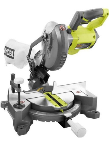 Sierra Ingleteadora Ryobi 18V + 2 Baterías 4Ah + Cargador Kit Completo Chile