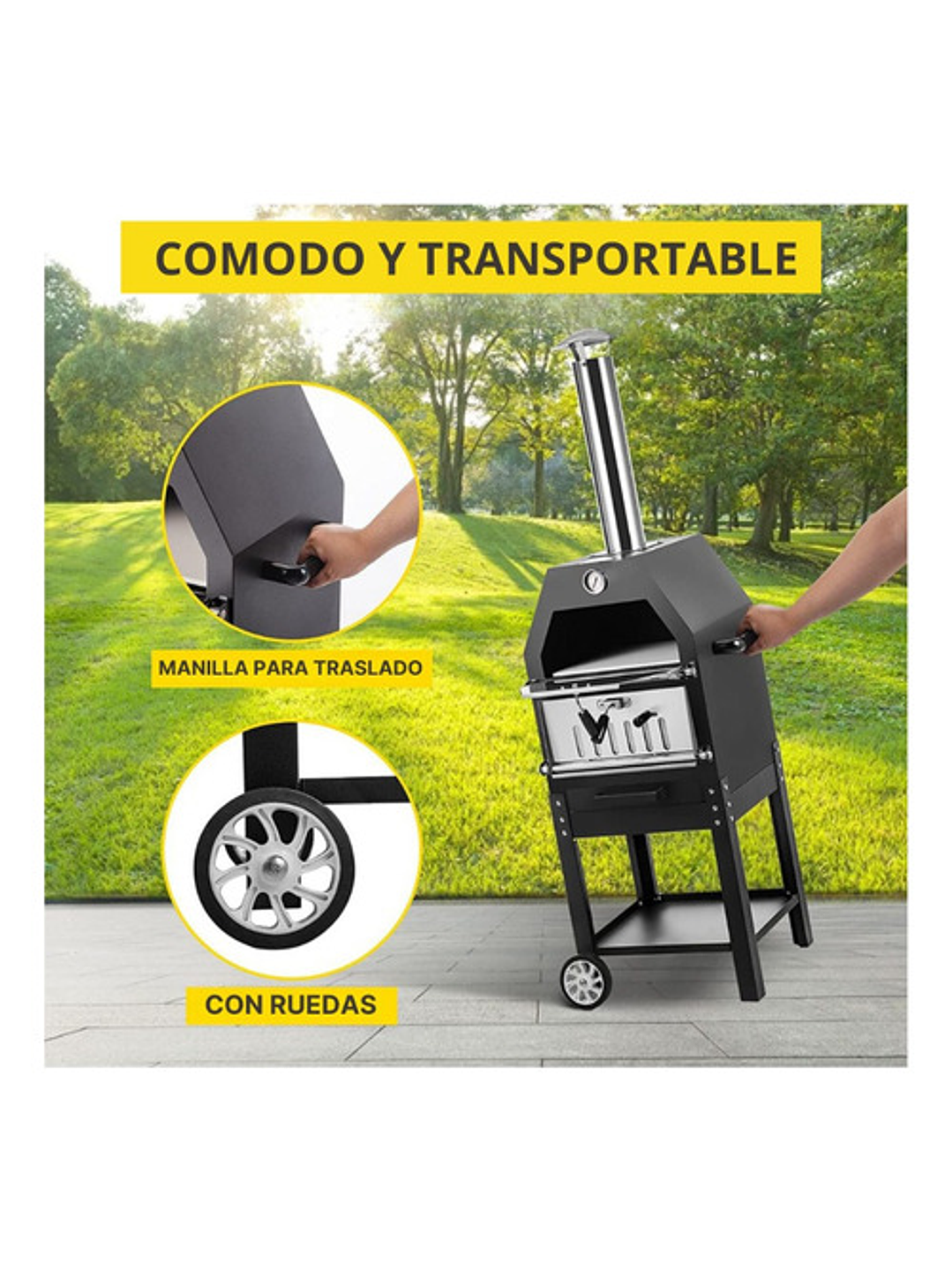 Horno A Leña Para Pizzas 3