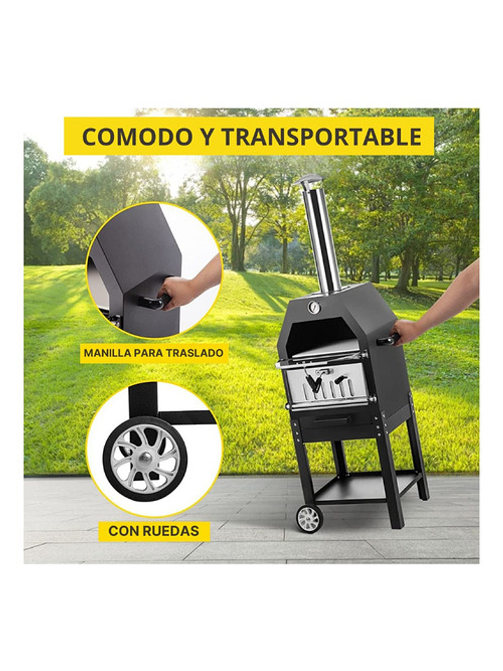 Horno A Leña Para Pizzas 3