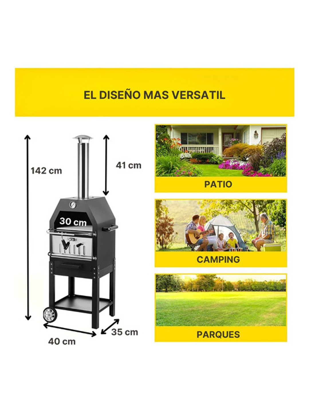 Horno A Leña Para Pizzas 5