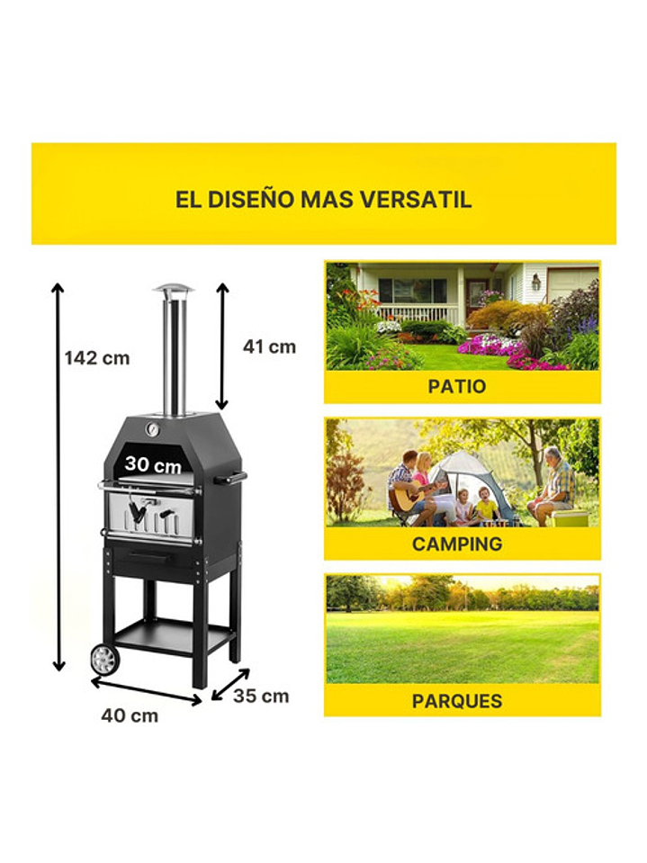 Horno A Leña Para Pizzas 5