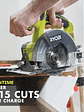 Sierra Circular Ryobi Pcl500b 5-1/2 Color Verde - Miniatura 4