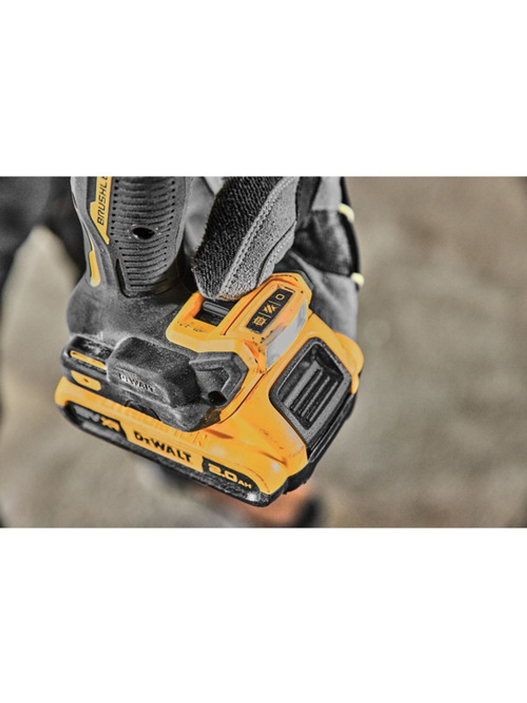 Taladro Percutor Inalambrico S/bat Xr Dewalt 20v Dcd805b 5