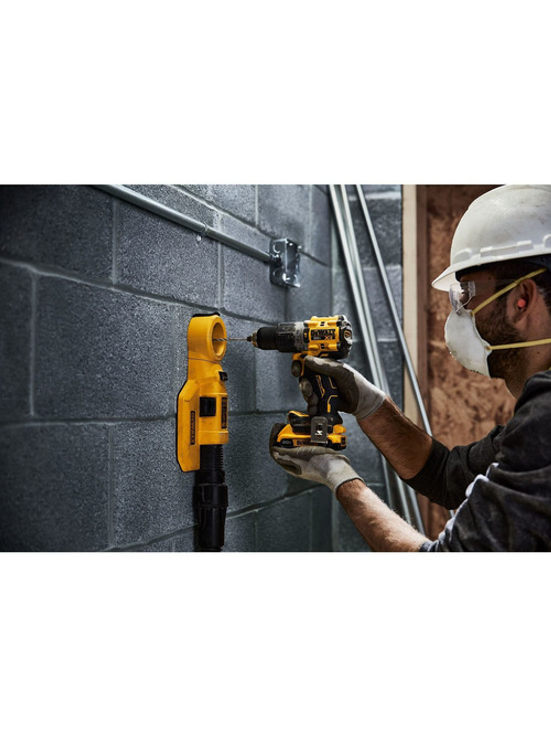 Taladro Percutor Inalambrico S/bat Xr Dewalt 20v Dcd805b 6