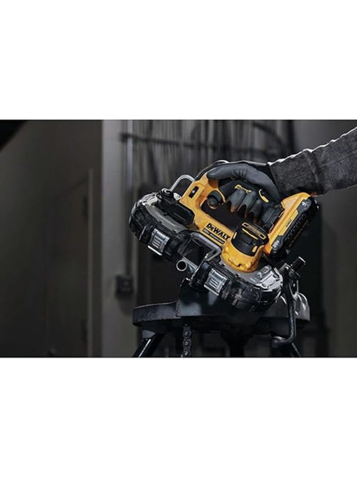 Sierra De Banda Compacta Inalámbrica Dewalt Dcs377b Atomic  6