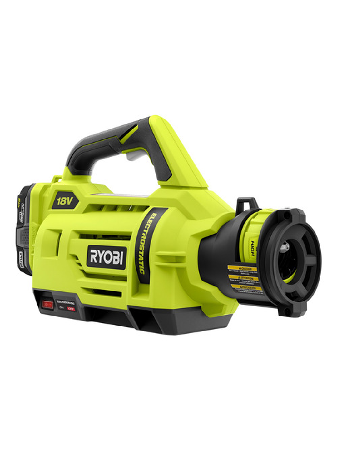 Pulverizador Electrostático 18v Ryobi  3