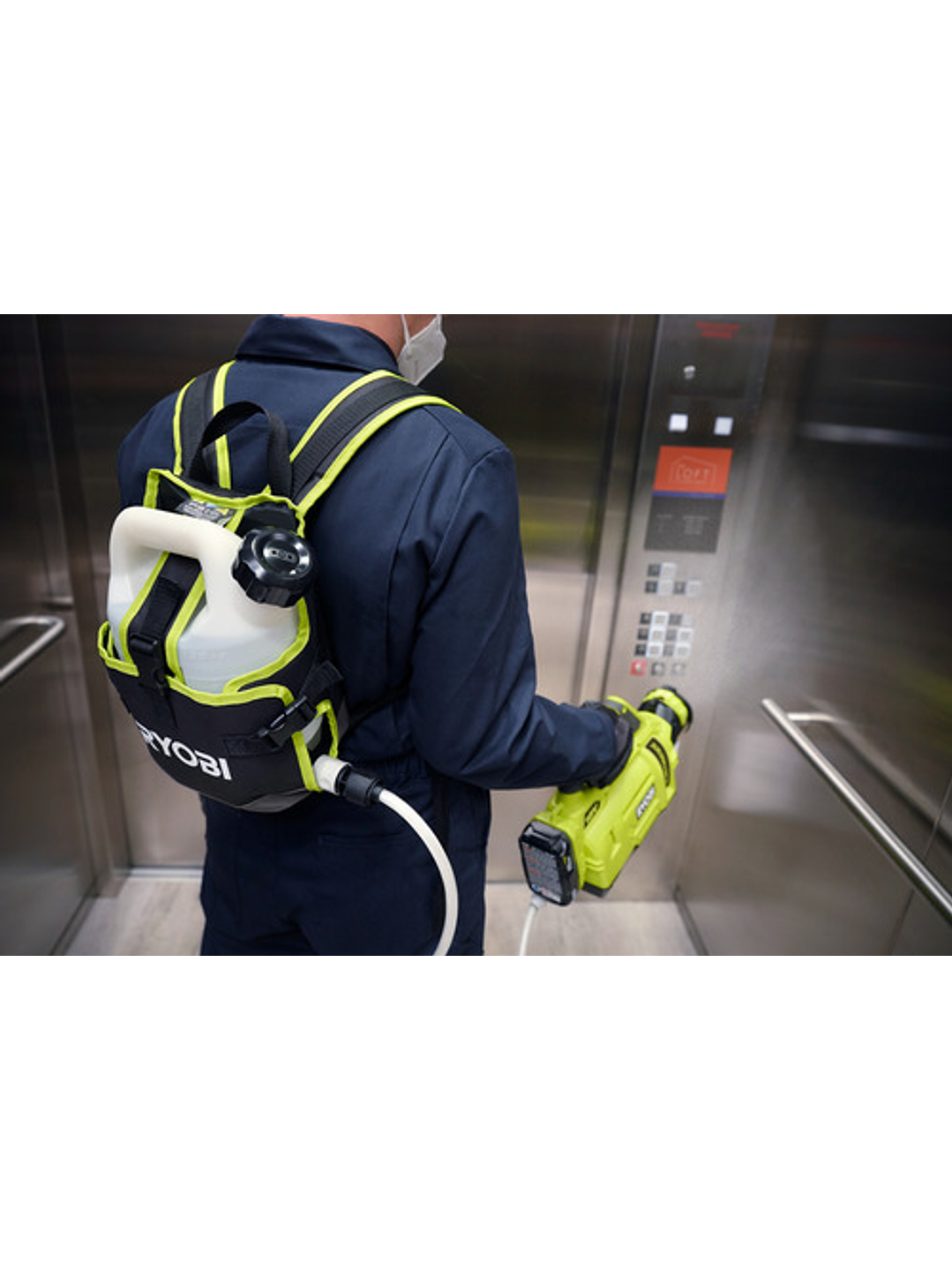 Pulverizador Electrostático 18v Ryobi  6