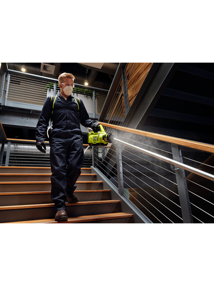 Pulverizador Electrostático 18v Ryobi  8