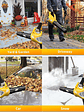 Sopladora Hojas Inalámbrica Compatible Con Bat Dewalt 20v - Miniatura 7