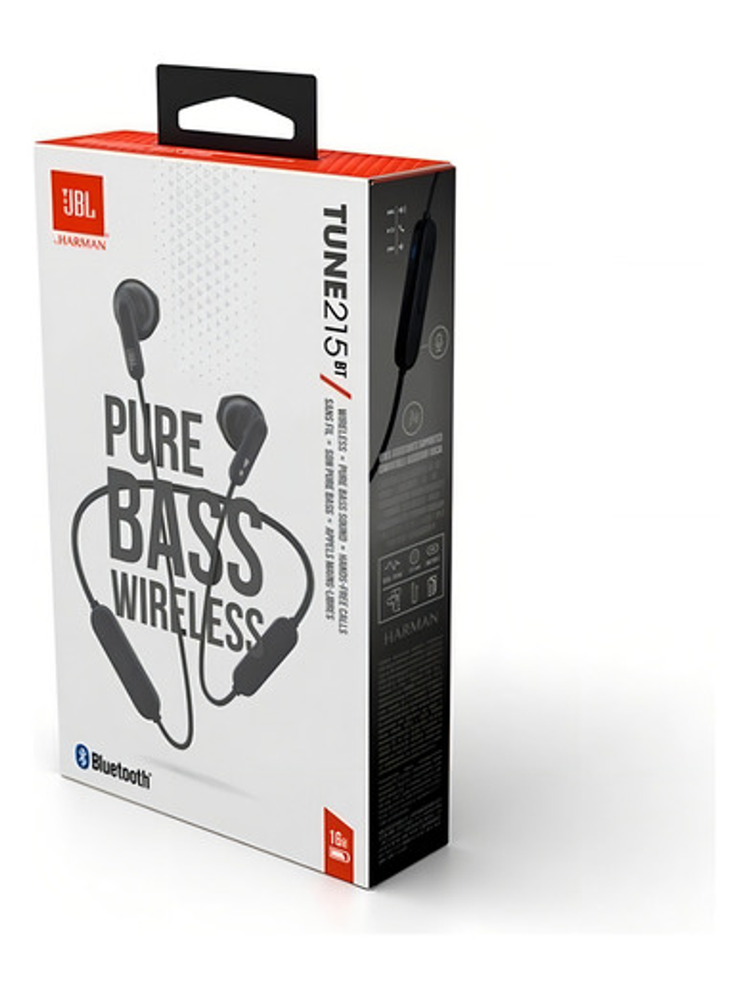 Audífonos Bluetooth Jbl Tune 215bt In-ear Negro Originales 1