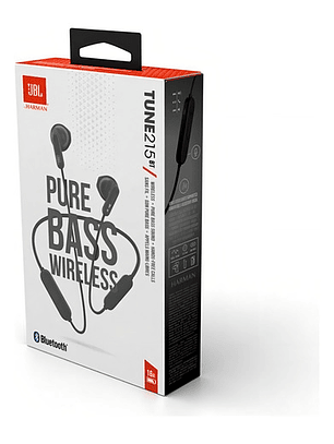 Audífonos Bluetooth Jbl Tune 215bt In-ear Negro Originales
