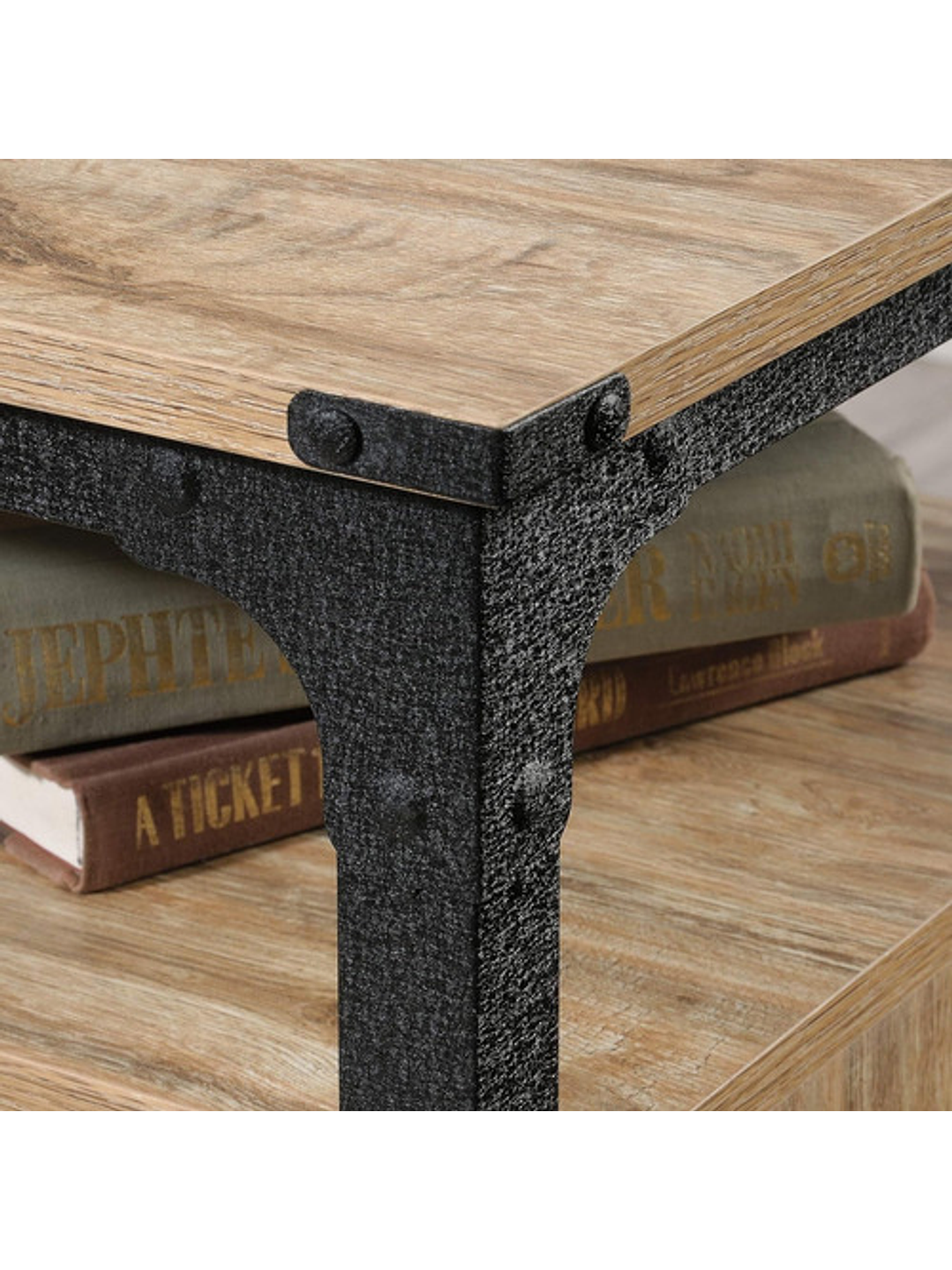 Escritorio Industrial Sauder L Esquinero  152cm 2 Cajones 3