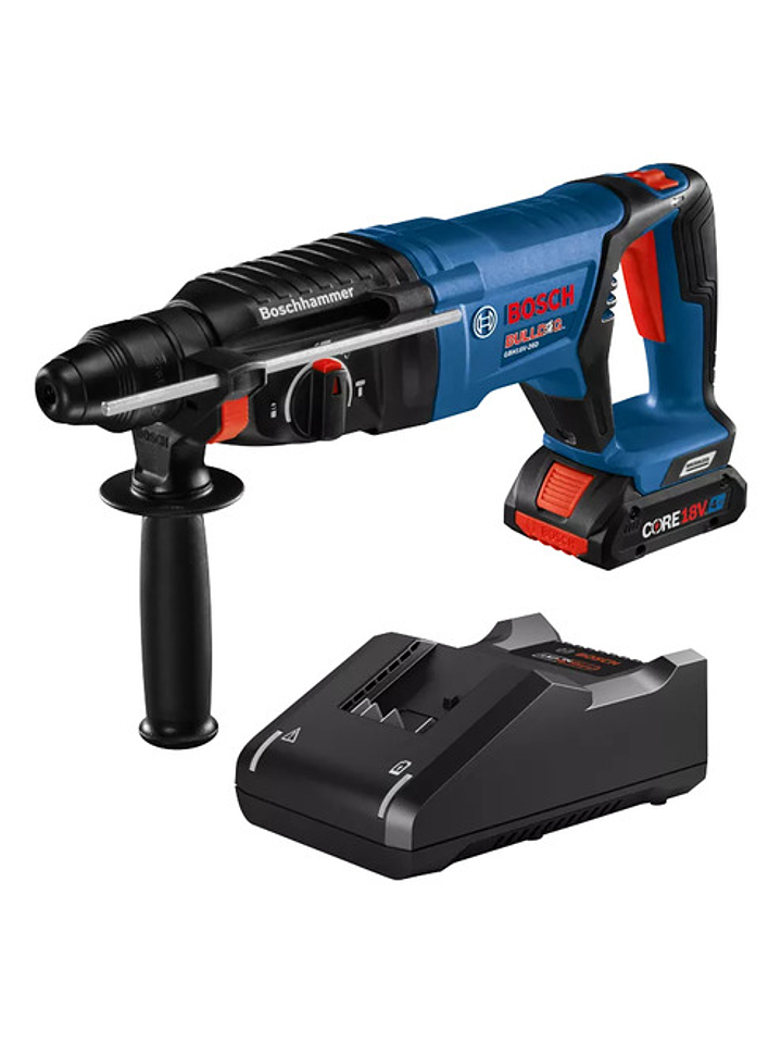 Pack Martillo Bosch Gbh18v-26dk15  Reacondicionado, con batería Y Cargador  3