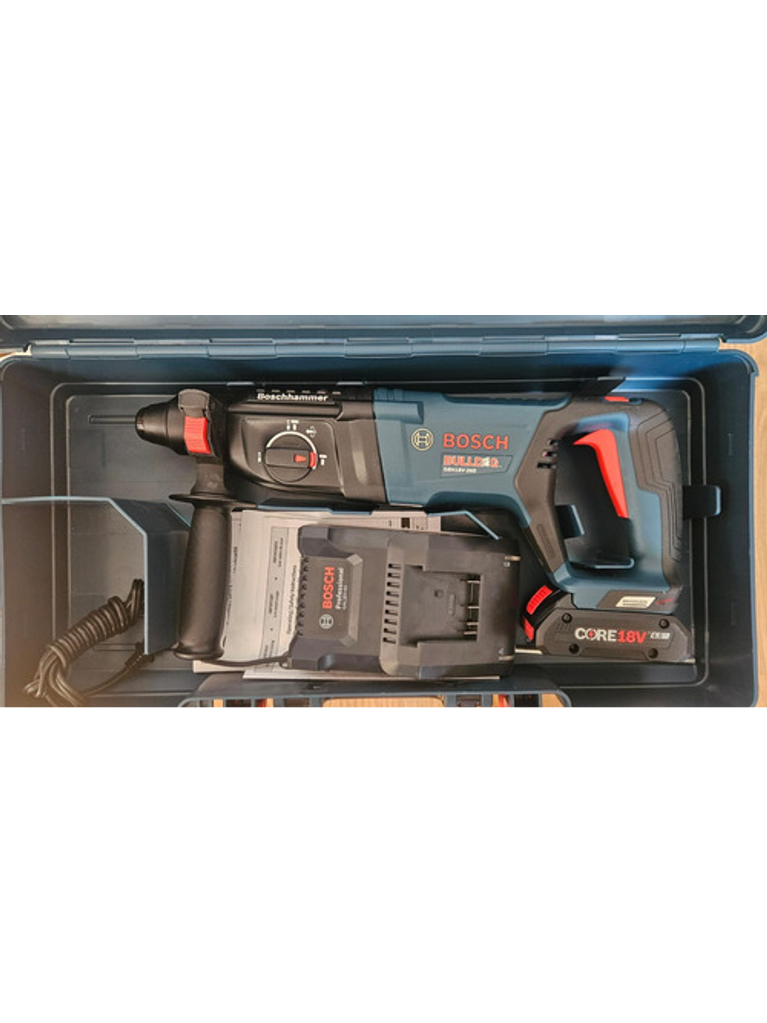 Pack Martillo Bosch Gbh18v-26dk15  Reacondicionado, con batería Y Cargador  6