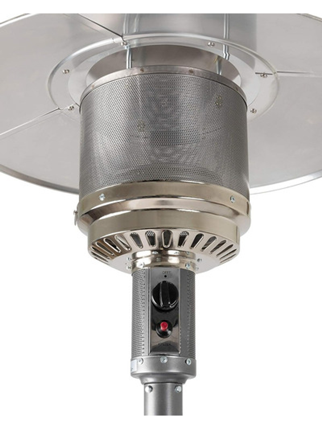 Estufa Patio Amazon Basics 46000 Btu Gas Licuado Color Gris 2