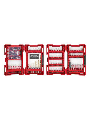 Milwuakee Shockwave Juego Puntas Y Brocas (120 Piezas)