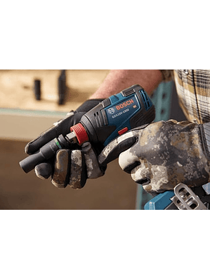 Pack Llave Impacto Bosch Gdx18v-1800 Reacondicionado C/batería 2ah Y Cargador