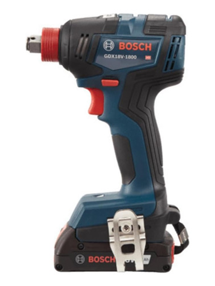 Pack Llave Impacto Bosch Gdx18v-1800 Reacondicionado C/batería 2ah Y Cargador 6