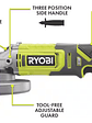 Esmeril Angular Ryobi 18v One+ Pcl445b Sin Bateria - Miniatura 2
