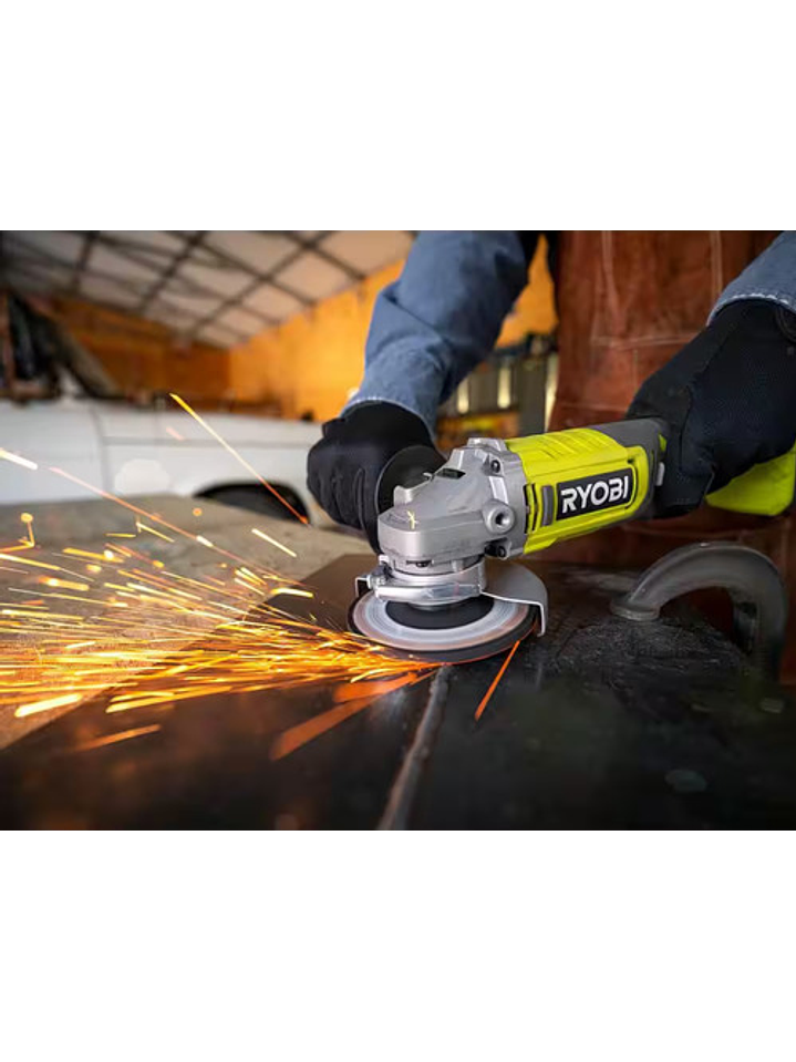 Esmeril Angular Ryobi 18v One+ Pcl445b Sin Bateria 6