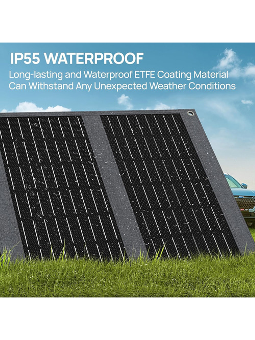 Panel Solar Portátil Daran Sp100 100w  18v Carga Usb Liviano 3