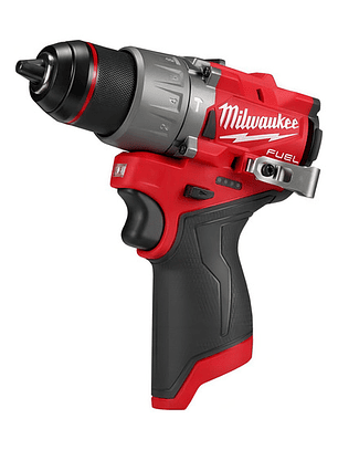 Taladro Percutor Milwaukee M12 Fuel 3gen 3404-20.- E.o Color Rojo Frecuencia 50hz
