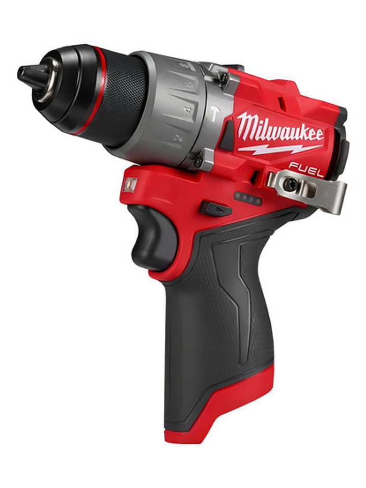 Taladro Percutor Milwaukee M12 Fuel 3gen 3404-20.- E.o Color Rojo Frecuencia 50hz 1