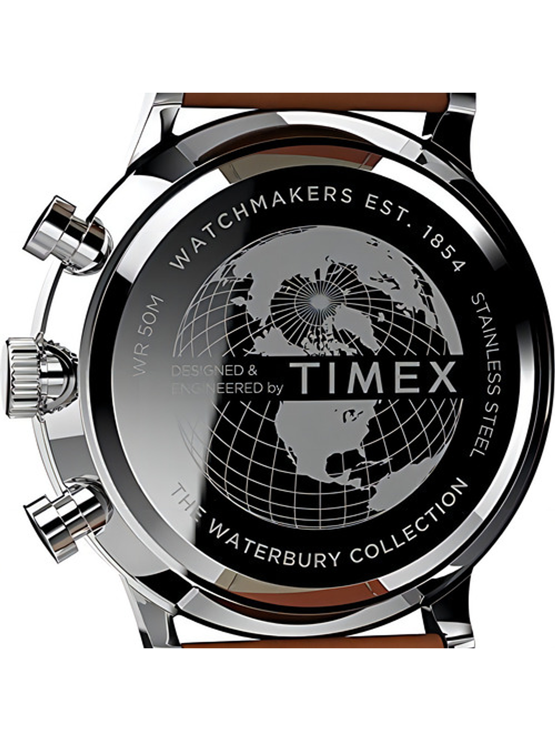 Reloj Timex Para Hombre Tw2v30800vq Waterbury Crono 4