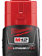 Bateria De Ion Litio Milwaukee 12v Redlithium 2.0ah  - Miniatura 1