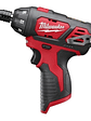 Destornillador Inalámbrico Milwaukee M12 2401-20 Rojo - Miniatura 2