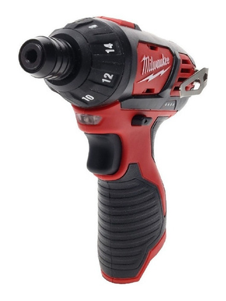 Destornillador Inalámbrico Milwaukee M12 2401-20 Rojo 3
