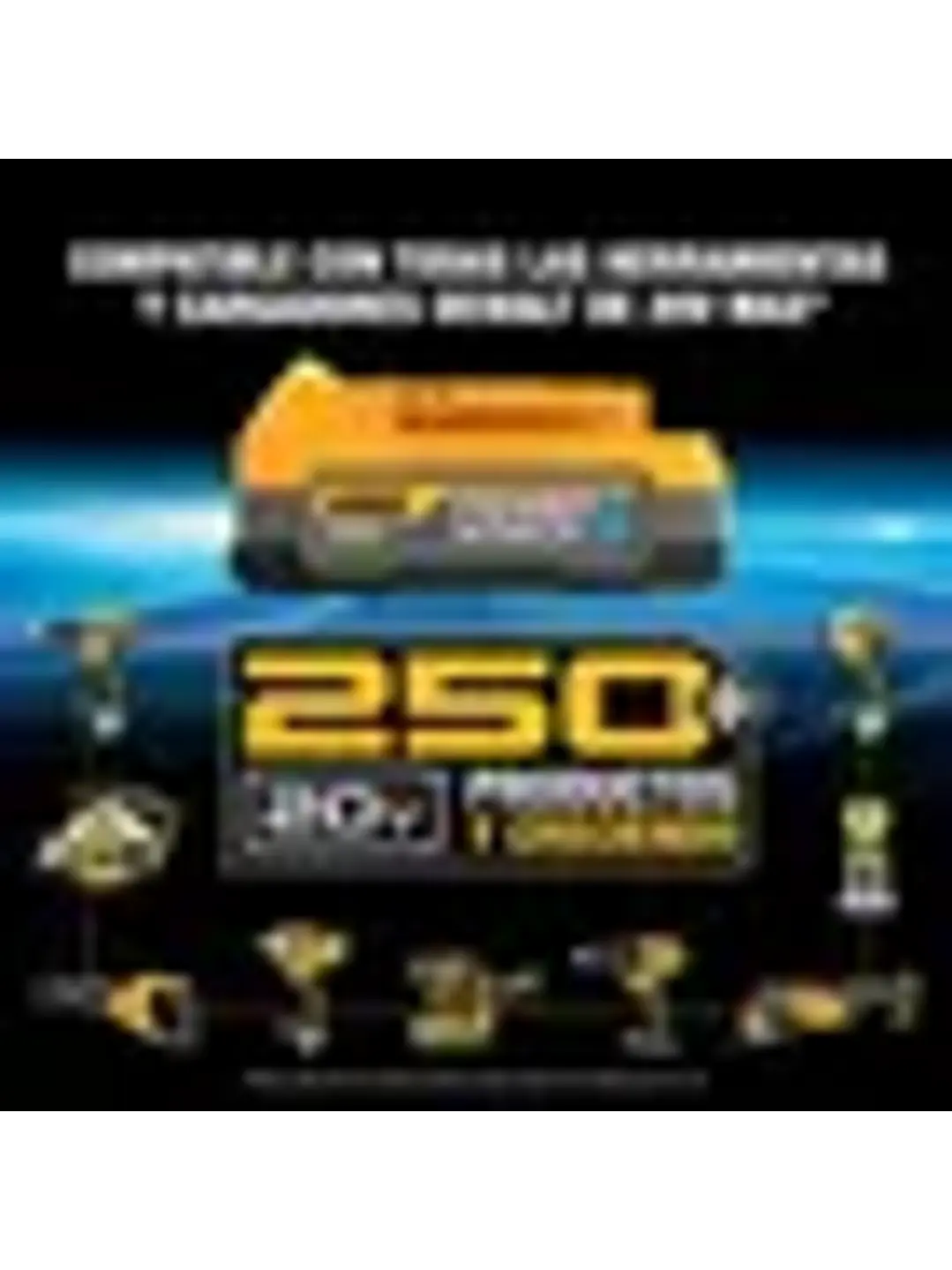 2 Baterías Dewalt Powerstack 20v 1.7ah Compactas pack DCBP034-2 4