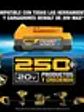 2 Baterías Dewalt Powerstack 20v 1.7ah Compactas pack DCBP034-2 - Miniatura 4