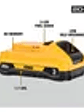 Batería Dewalt 3Ah 20V DCB230 - Miniatura 2