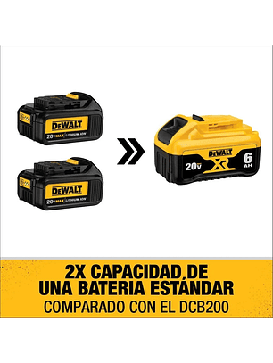 Bateria 6ah XR 20V DCB206 